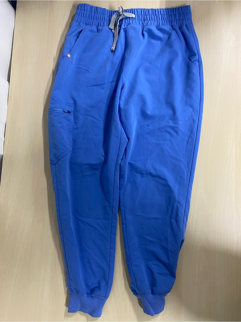 FIGS Blue Jogger Scrub Pants Size Medium / Petite Medical Uniform